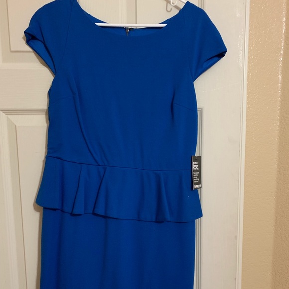 Express Dresses & Skirts - Peplum dress new Express Dresses & Skirts - Peplum dress new
